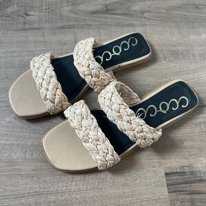 Braided Tan Sandals